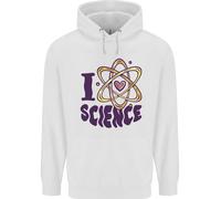 Amo La Scienza Fisica Chimica Biologia Geek Felpa Per Bambini