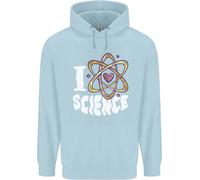 Amo La Scienza Fisica Chimica Biologia Nerd Felpa Per Bambini