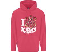 Amo La Scienza Fisica Chimica Biologia Nerd Felpa Per Bambini