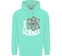 Amo La Scienza Fisica Chimica Biologia Nerd Felpa Per Bambini