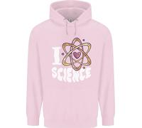 Amo La Scienza Fisica Chimica Biologia Nerd Felpa Per Bambini