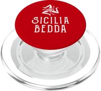 Amo la Sicilia Stemma siciliano PopSockets PopGrip per MagSafe