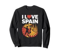 Amo la Spagna Passione Cultura Viaggi Felpa
