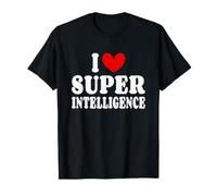 Amo La Superintelligenza IA Intelligenza Artificiale Geek Maglietta