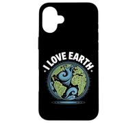 Amo la Terra | Conservazione della natura | Eco Planet Custodia per iPhone 16 Plus