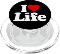 AMO LA VITA DEL CUORE VIVERE PopSockets PopGrip per MagSafe