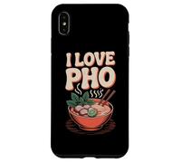 Amo la zuppa di noodle vietnamita Pho Custodia per iPhone XS Max