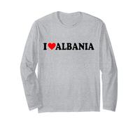 Amo l'Albania Maglia a Manica