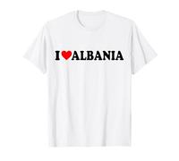Amo l'Albania Maglietta