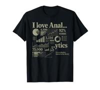 Amo l'analisi Sono Un Demone assoluto in The Sheets Vintage Maglietta