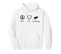 Amo l'apicoltura L'agricoltore del Miele L'ape Felpa con Cappuccio