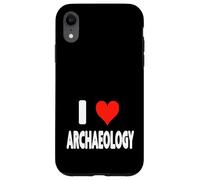 Amo l'archeologia - Artefatti del cuore Storia degli scavi umana Custodia per iPhone XR