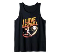 Amo L'Arte del Giocatore appassionato di Baseball Canotta