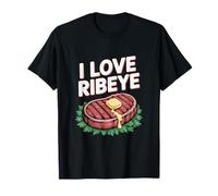 Amo l'arte di Ribeye Steak Enthusiast Maglietta