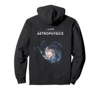 Amo l'astrofisica Felpa con Cappuccio