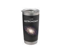 Amo l'astronomia Bicchiere termico in acciaio inox doppia parete