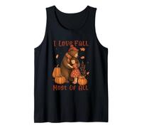 Amo l'autunno soprattutto Autumn Bear Canotta