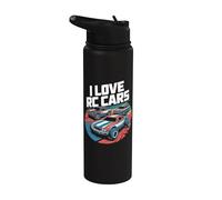 Amo le auto RC Entusiast Passion Design Stainless Steel Insulated Water Bottle