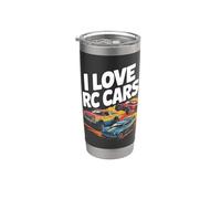 Amo le auto RC Passionate Motorsport Bicchiere termico in acciaio inox doppia parete