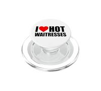 Amo le cameriere calde per coloro che amano la loro cameriera calda PopSockets PopGrip per MagSafe