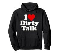 Amo Le CHIACCHIERE SPORCHE Felpa con Cappuccio