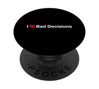 Amo le decisioni sbagliate PopSockets PopGrip Adesivo