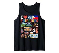 Amo Le Filippine Fiere Radici Filippine Canotta