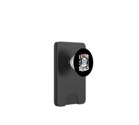 Amo le foche, simpatico mammifero marino, amante degli oceani PopSockets PopWallet per MagSafe