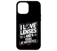 Amo le lenti e la fotografia in moto Custodia per iPhone 12 Pro Max
