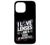 Amo le lenti e la fotografia in moto Custodia per iPhone 13 Pro Max