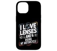 Amo le lenti e la fotografia in moto Custodia per iPhone 14