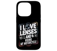 Amo le lenti e la fotografia in moto Custodia per iPhone 14 Pro