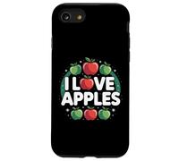 Amo le mele Appassionato di frutta succosa Custodia per iPhone SE (2020) / 7/8