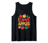 Amo Le Mele Natura Appassionato di Frutta Canotta