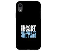 Amo le mie figlie gemelle Custodia per iPhone XR