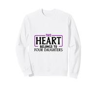 Amo Le Mie Quattro Figlie Felpa