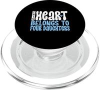 Amo le mie quattro figlie PopSockets PopGrip per MagSafe