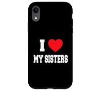 Amo le mie sorelle Custodia per iPhone XR