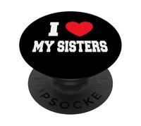 Amo le mie sorelle PopSockets PopGrip Adesivo