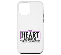 Amo le mie tre figlie Custodia per iPhone 12 mini
