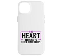 Amo le mie tre figlie Custodia per iPhone 14 Plus