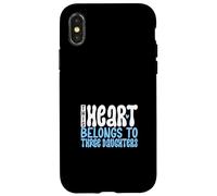 Amo le mie tre figlie Custodia per iPhone X/XS