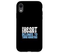 Amo le mie tre figlie Custodia per iPhone XR