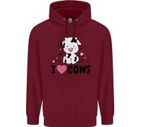 Amo Le Mucche Felpa Per Bambini