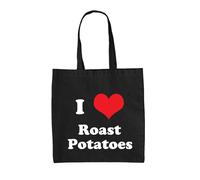 Amo Le Patate Arrosto - Borsa In Tela - Pranzo Cena Domenicale Di Patate Arrosto