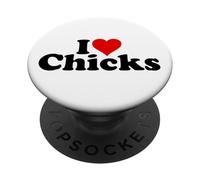 AMO LE RAGAZZE DAL CUORE PopSockets PopGrip Adesivo