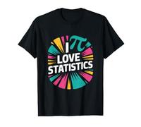 Amo Le statistiche Pi Math Lovers Maglietta con Stampa Grafica Economica