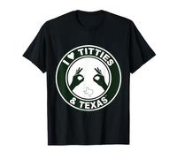 Amo Le Tette Tatas e Texas Maglietta