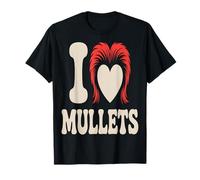 Amo Le triglie Funny Retro Maglietta