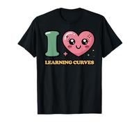 Amo Learning Curves Maglietta